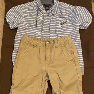 Boys short outfit